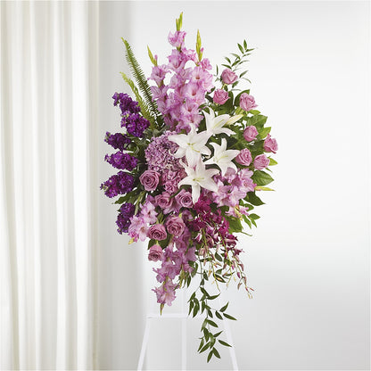 Never Alone Standing Spray –  Cornerstone Florals, Katy TX