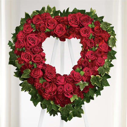 Wholehearted Standing Spray –  Cornerstone Florals, Katy TX