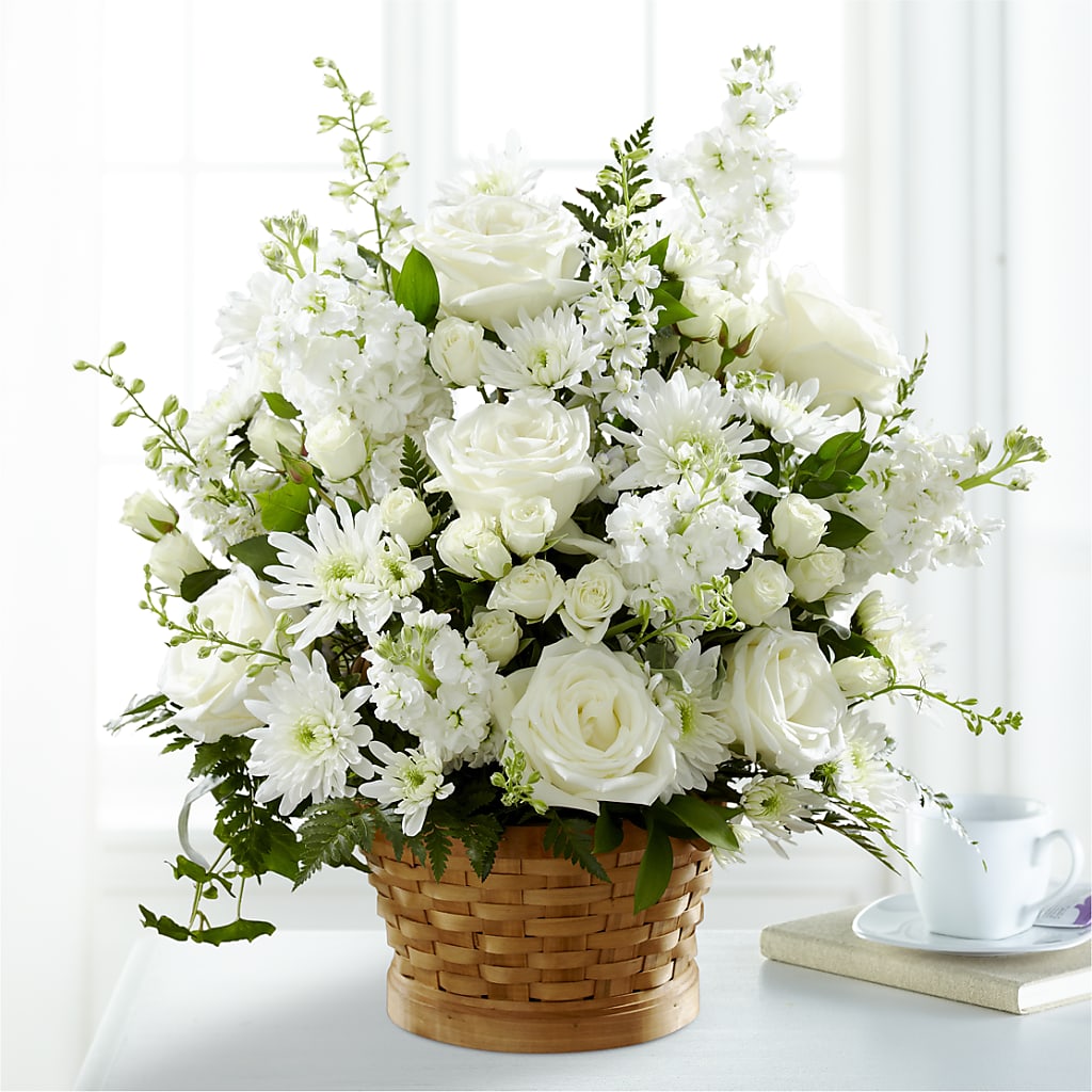 Heartfelt Condolences Arrangement –  Cornerstone Florals, Katy TX