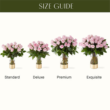 Picture Perfect Pink Rose Bouquet –  Cornerstone Florals, Katy TX