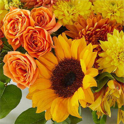 Autumn Harmony Centerpiece –  Cornerstone Florals, Katy TX