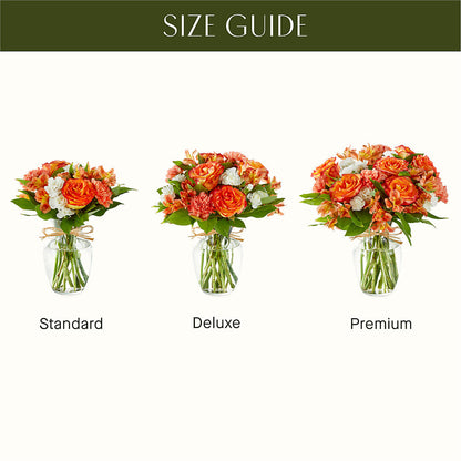 Apricot Glow Bouquet –  Cornerstone Florals, Katy TX