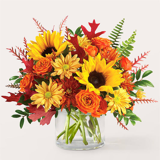 Fall Campfire Bouquet –  Cornerstone Florals, Katy TX