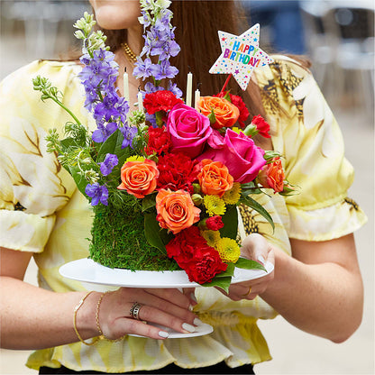Best Year Yet Floral Cake –  Cornerstone Florals, Katy TX