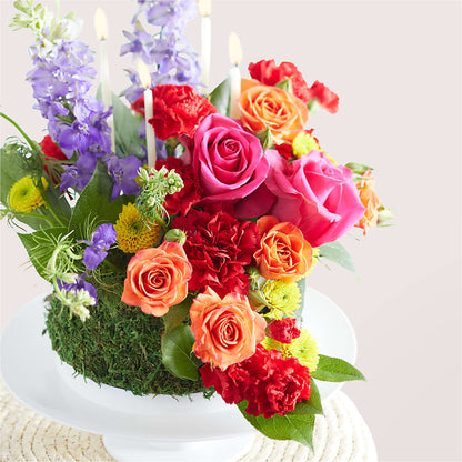 Best Year Yet Floral Cake –  Cornerstone Florals, Katy TX